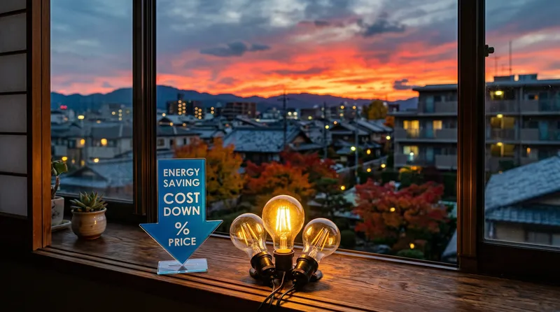 第四優先は電力会社の乗り換えで光熱費削減