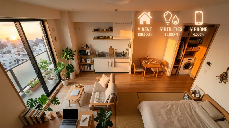 一人暮らしの固定費平均はいくらですか?