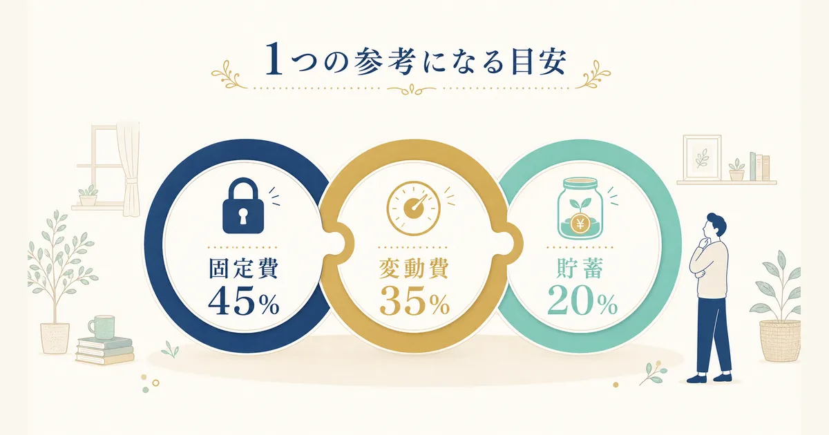 固定費と変動費の違いとは_heading-24 固定費と変動費の理想的な割合の目安|固定費と変動費の違いとは