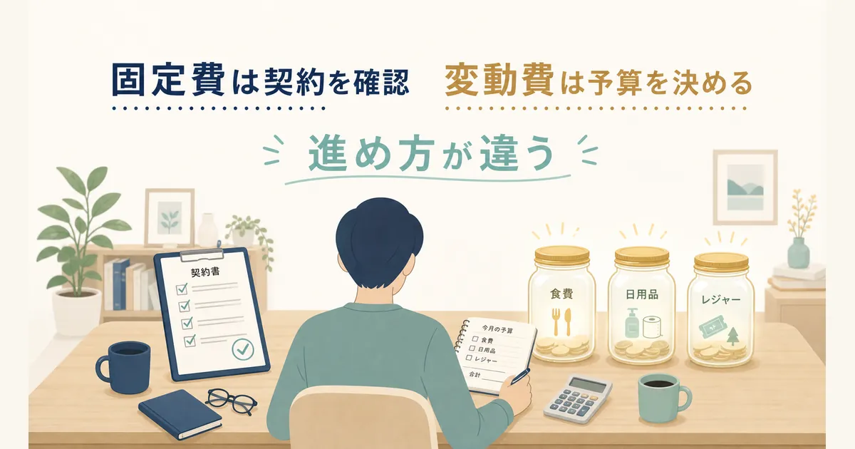 固定費と変動費の違いとは_heading-27 固定費と変動費それぞれの見直し手順|固定費と変動費の違いとは