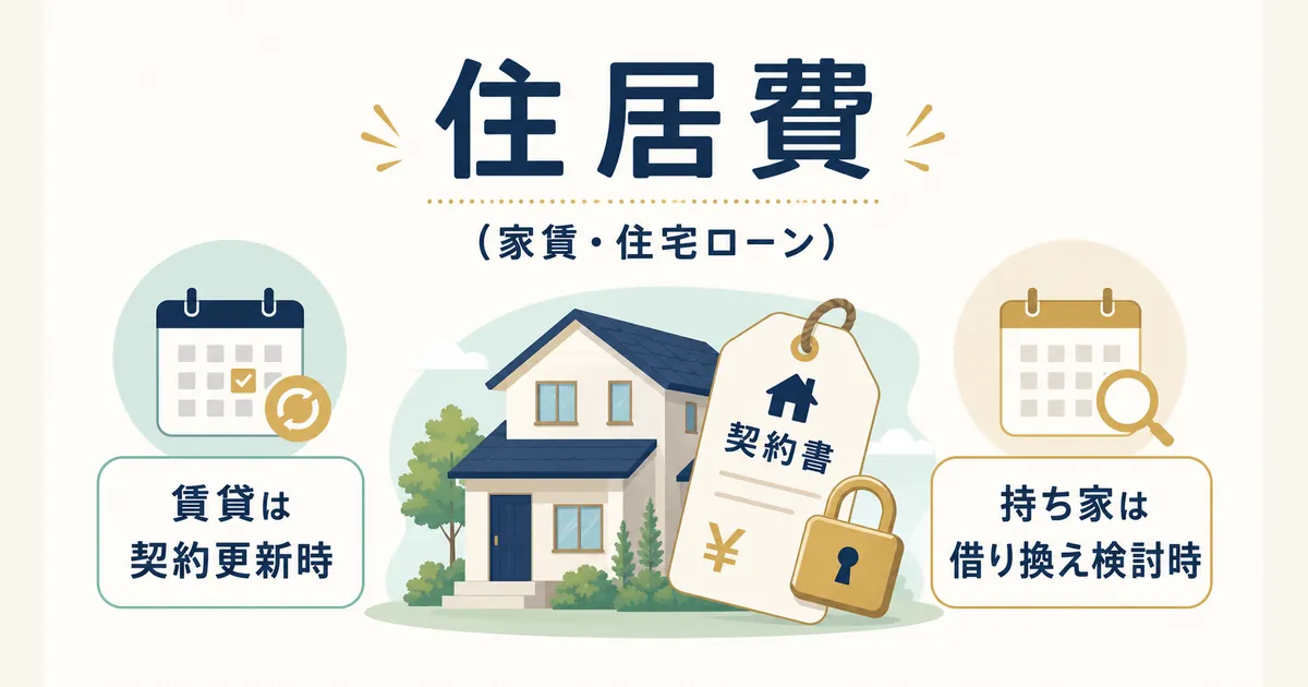 固定費と変動費の違いとは_heading-06 住居費 家賃・住宅ローンは固定費の代表格|固定費と変動費の違いとは