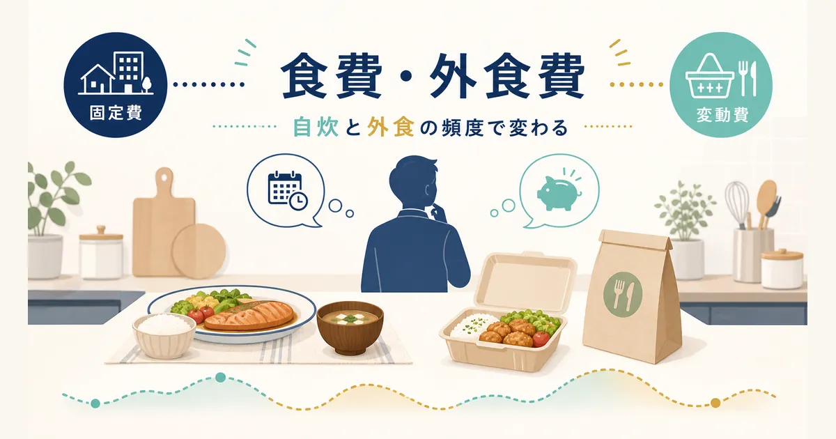 固定費と変動費の違いとは_heading-12 食費・外食費は行動を変えればすぐ金額が動く変動費|固定費と変動費の違いとは