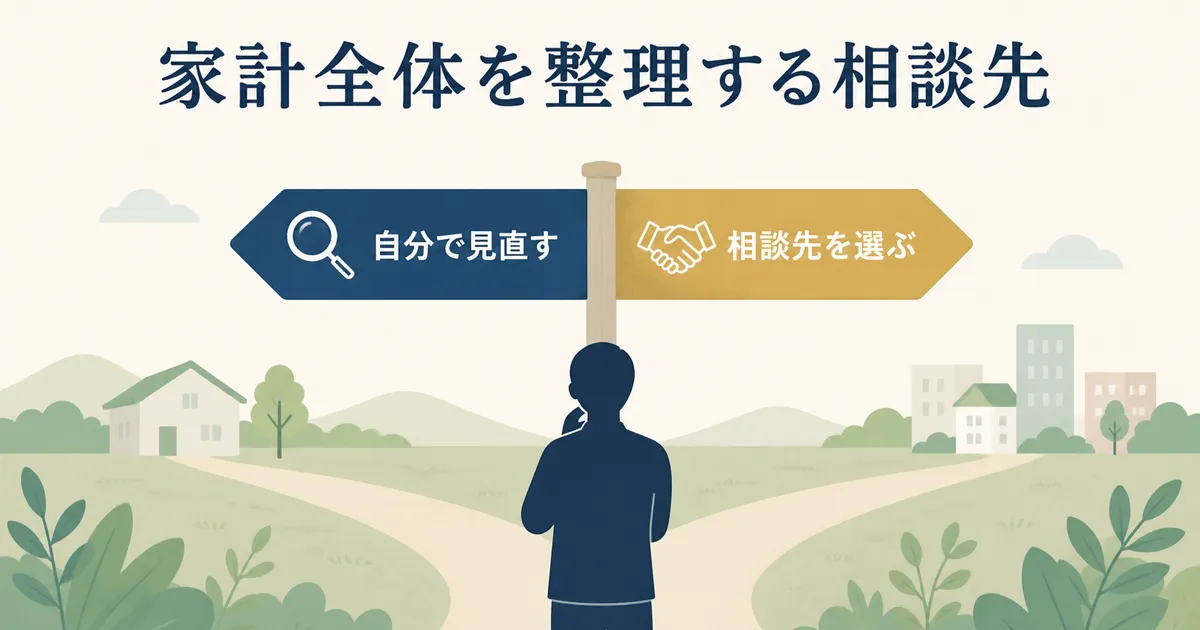 固定費の見直しでFP相談が選択肢になる理由｜固定費見直しをFPに相談すべき？保険の無料相談を使う際の注意点